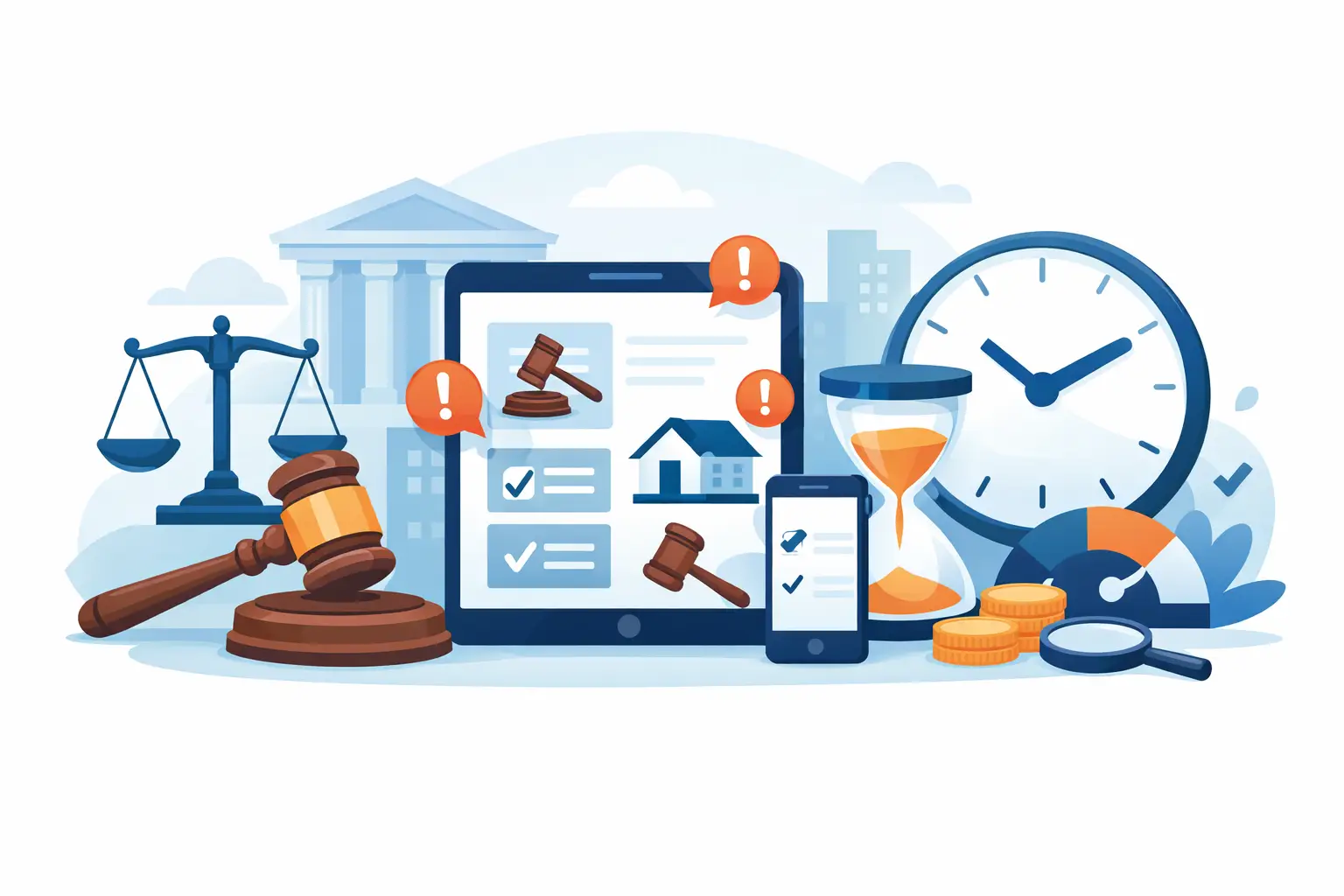 Alertas de subastas judiciales que sí ahorran tiempo Alertas de subastas judiciales que sí ahorran tiempo