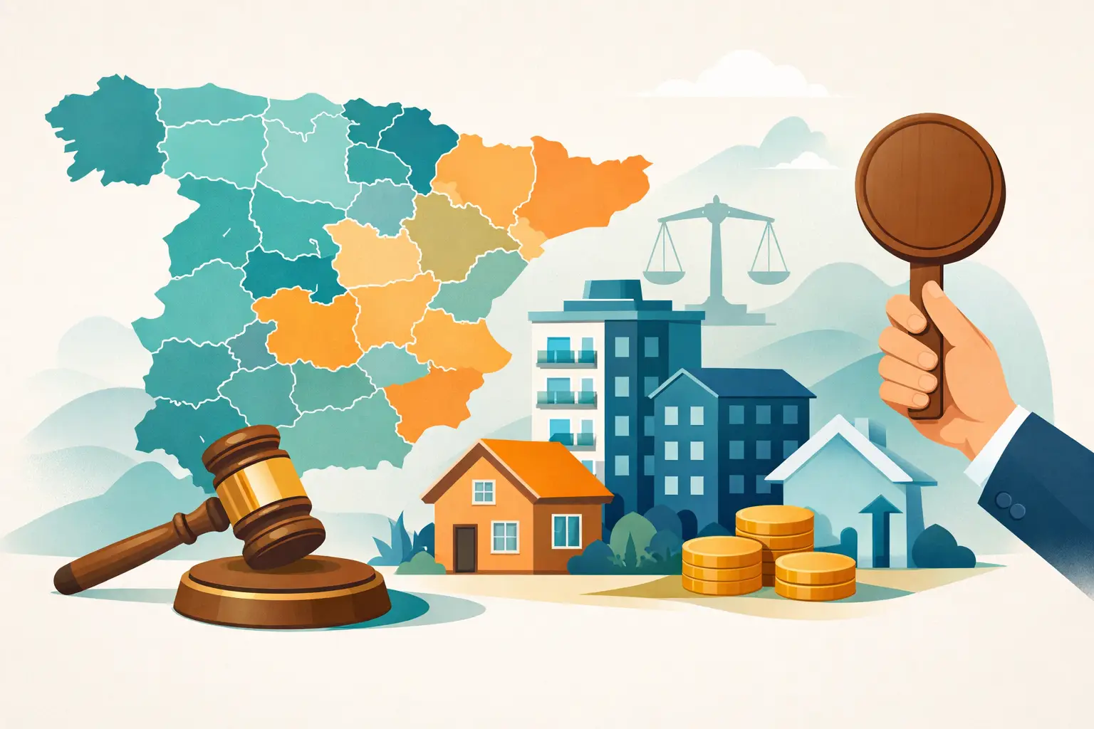 Subastas de pisos por provincia en España Subastas de pisos por provincia en España