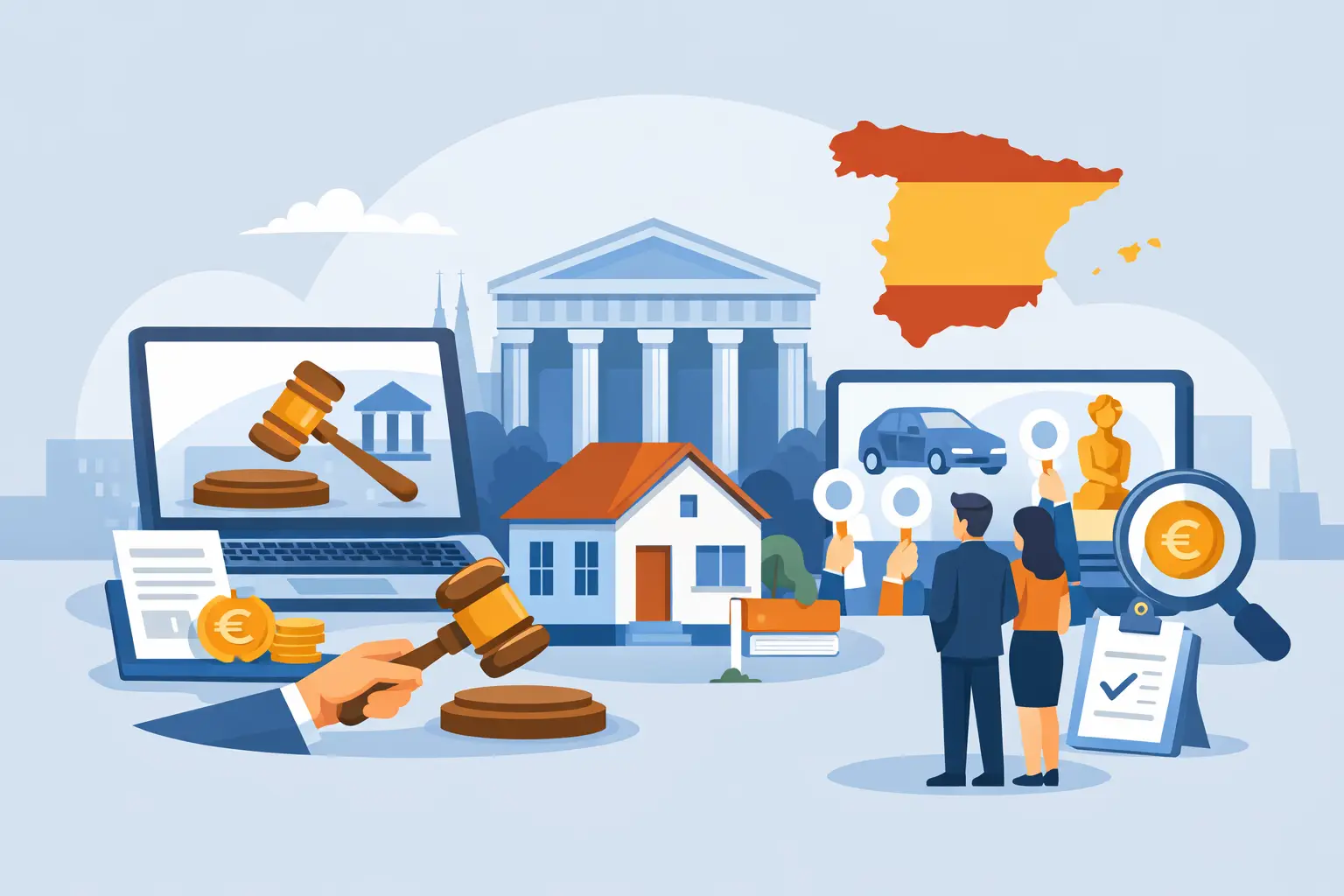 Guía para invertir en subastas públicas en España